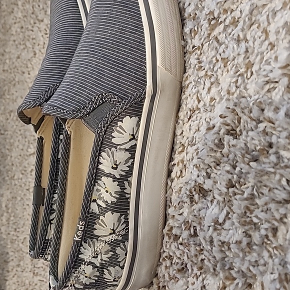 Floral and Stiped Keds - Picture 2 of 3